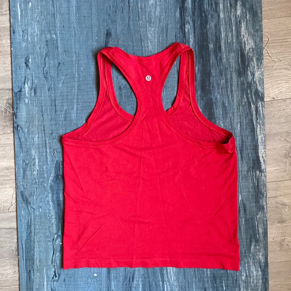 Lululemon red tank